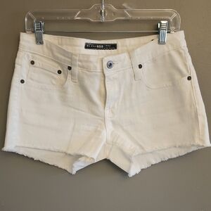 Big Star White Denim Shorts